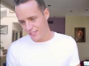 Amateur with ponytail Hayden Hennessy gets banged by he
