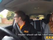 Ella Hughes gets fucked hard by her driving instructors
