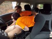 Tattooed driving student gets anal