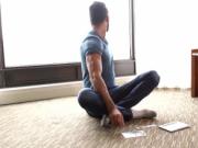 Gabriel Clark and Mick Stallone having fun