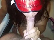 Submissive Slut Sucks Dick POV