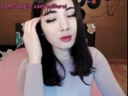 korean cute girl looking for a real dick on cam