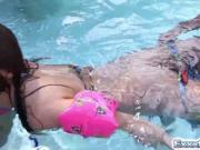 Sara Luvv swim & fuck lessons with Bruno