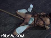 Shocking chick's lusty twat