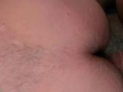 Ass of a gay gets broken up