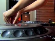 Twink video Sexy youthful DJ Andy Kay is working his sk