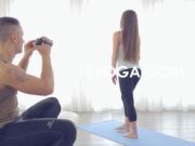 Teen Anita Bellini Anal In Yoga