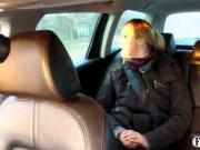 Taxi driver fucks horny customer anal