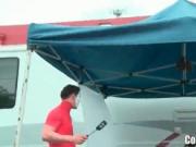 Amateur College Tailgating Sex Party