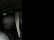 Foursome fucking in taxi in public