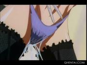 Hentai slut in huge boobs gets tortured hard in BDSM vi