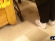 Grandma With Big Ass At The Store