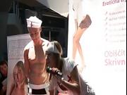 Hot stripper nurse dildoing herself