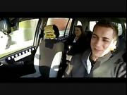 young chick fuck by taxi driver