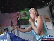 Hairy blonde amateur horny in the morning