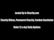 Teased and denied in chastity