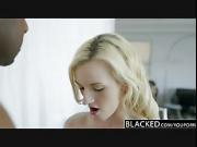 Tiny Blonde Teen with Huge Black Cock!