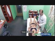 Hot Spanish patient gets fucked hard creampied