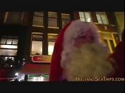 Busty euro ho bangs santa