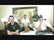 Hot Brunette Babe Nailed In The Ass