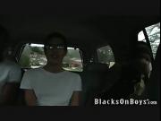 Nate Richards Tries To Handle Two Black Cocks