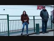 PORNXN Hot babe Ava Dalush Public Pissing