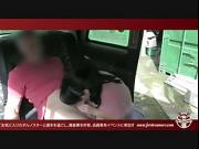 Blonde in heat masturbates in a car then gets fucked by a depraved