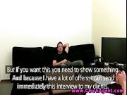 Male masturbator on casting call