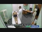 Hot girl with big tits gets doctors treatment