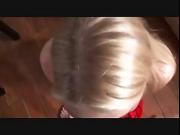 blonde babe handjobs casting