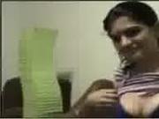 Girl showing her boobs for movie ticket