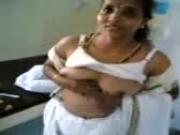 Tamil Boob Tease in Kitchen