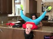 Akira Shell and Aerial Cruz enjoyed intimate lesbian action