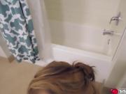 Holly Hendrix filmed while masturbating in shower