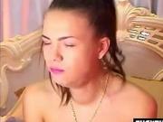 Queen of Dildo Deepthroating - Cunt and Mouth stuffing