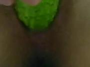 Korean Amateur Teen Cucumber Masturbation
