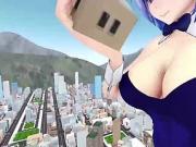 Big Tits Gaint Animated Slut Walk in NYC