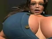 Huge Boobs 3D Animated Mom Hardsex