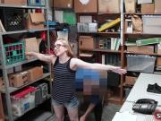 Teen nerd sucks and fucked by LP officer