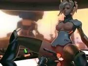 Big Boobs 3D Overwatch Riding Big Cock