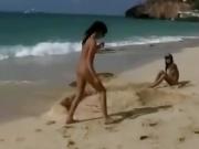 SLIM Teens Nude Beach part 1 - PART 2 on slimnudes