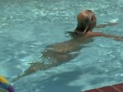 Swimming Naked With Hot Brazilian At The Pool