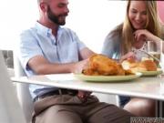 Cute teen girl hd Alyssa Gets Her Way With Daddy's pal