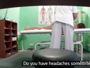 Doctor bangs european student in office