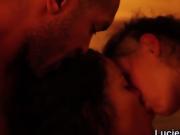 Rookie lesbian girls get their wet pussies licked and drilled
