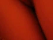 Really good homemade vid with a costumed kinky brunette