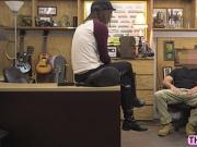 Desperate teen gets fucked in the office