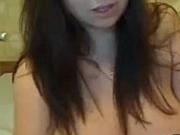 brunette busty cam babe likes doggy style