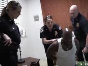 Amateur teen takes big dick Milf Cops