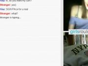 Omegle Girl Loves Watching